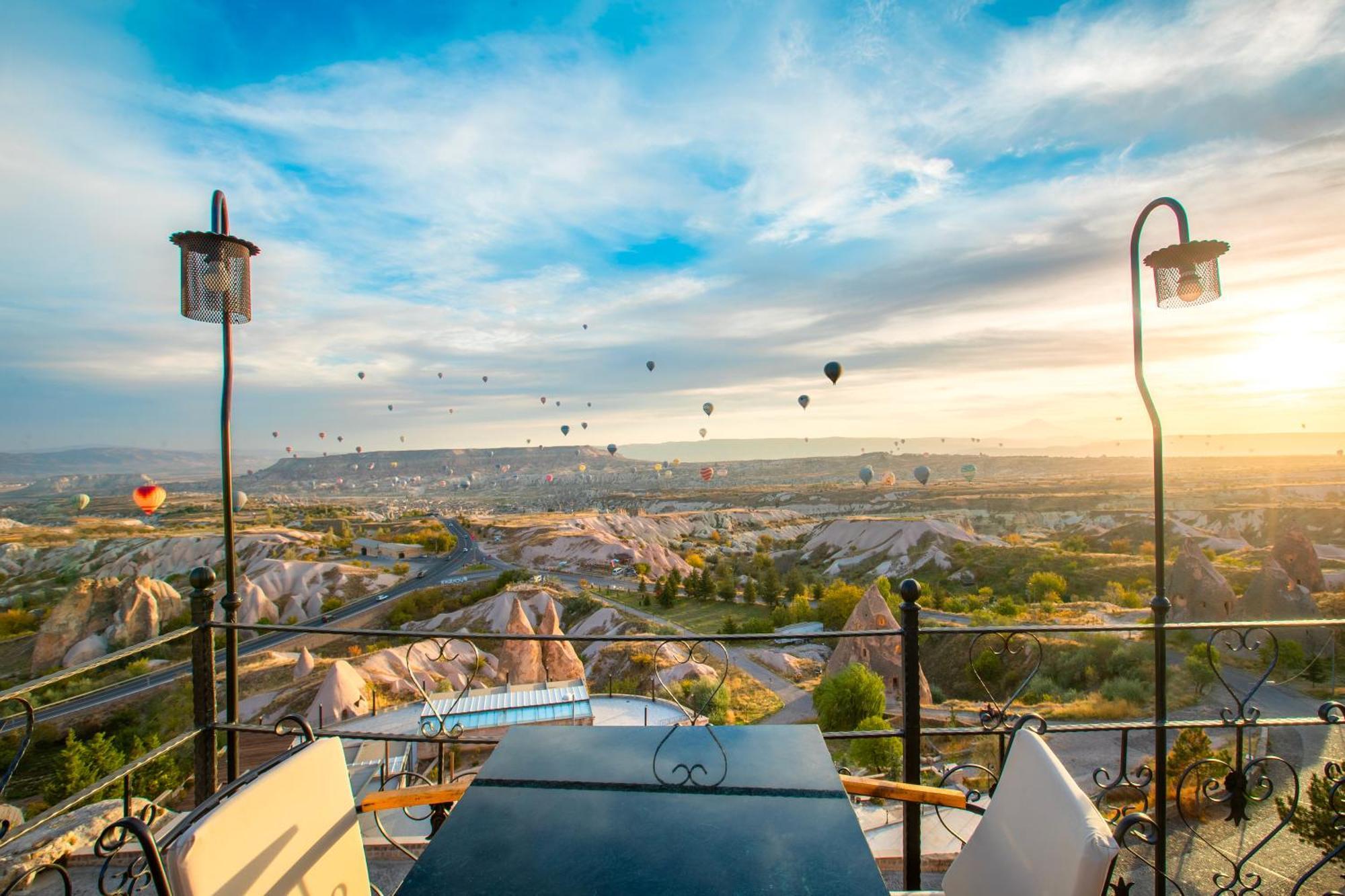 Simera In Cappadocia - Special Class - Best View Rooftop Üçhisar Kültér fotó