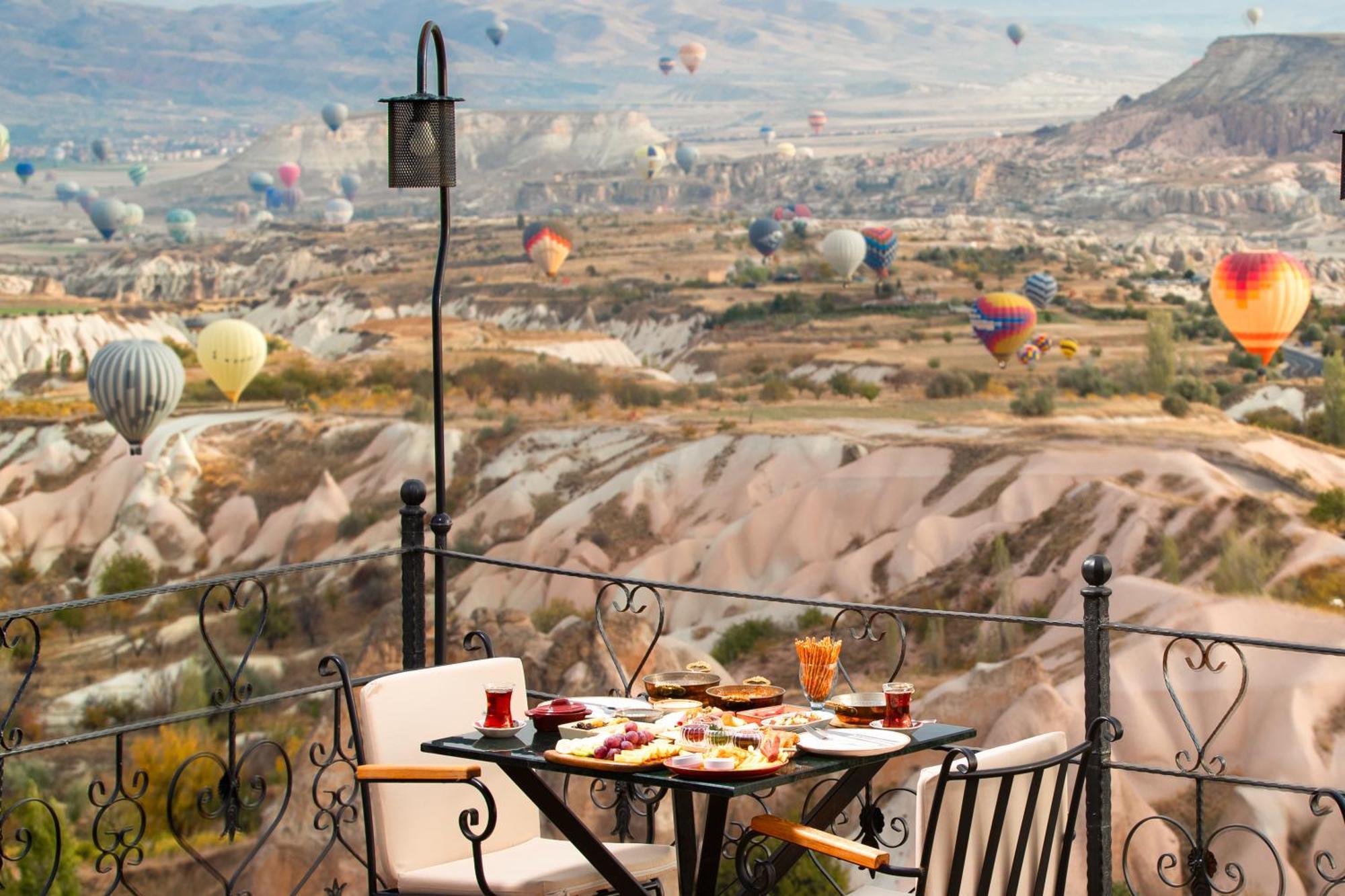 Simera In Cappadocia - Special Class - Best View Rooftop Üçhisar Kültér fotó