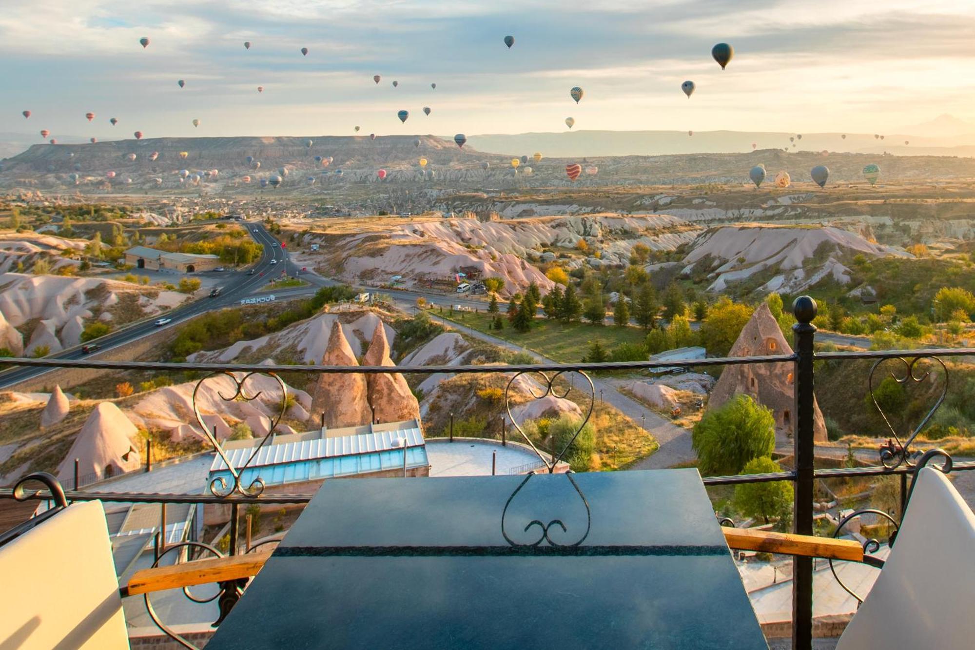 Simera In Cappadocia - Special Class - Best View Rooftop Üçhisar Kültér fotó