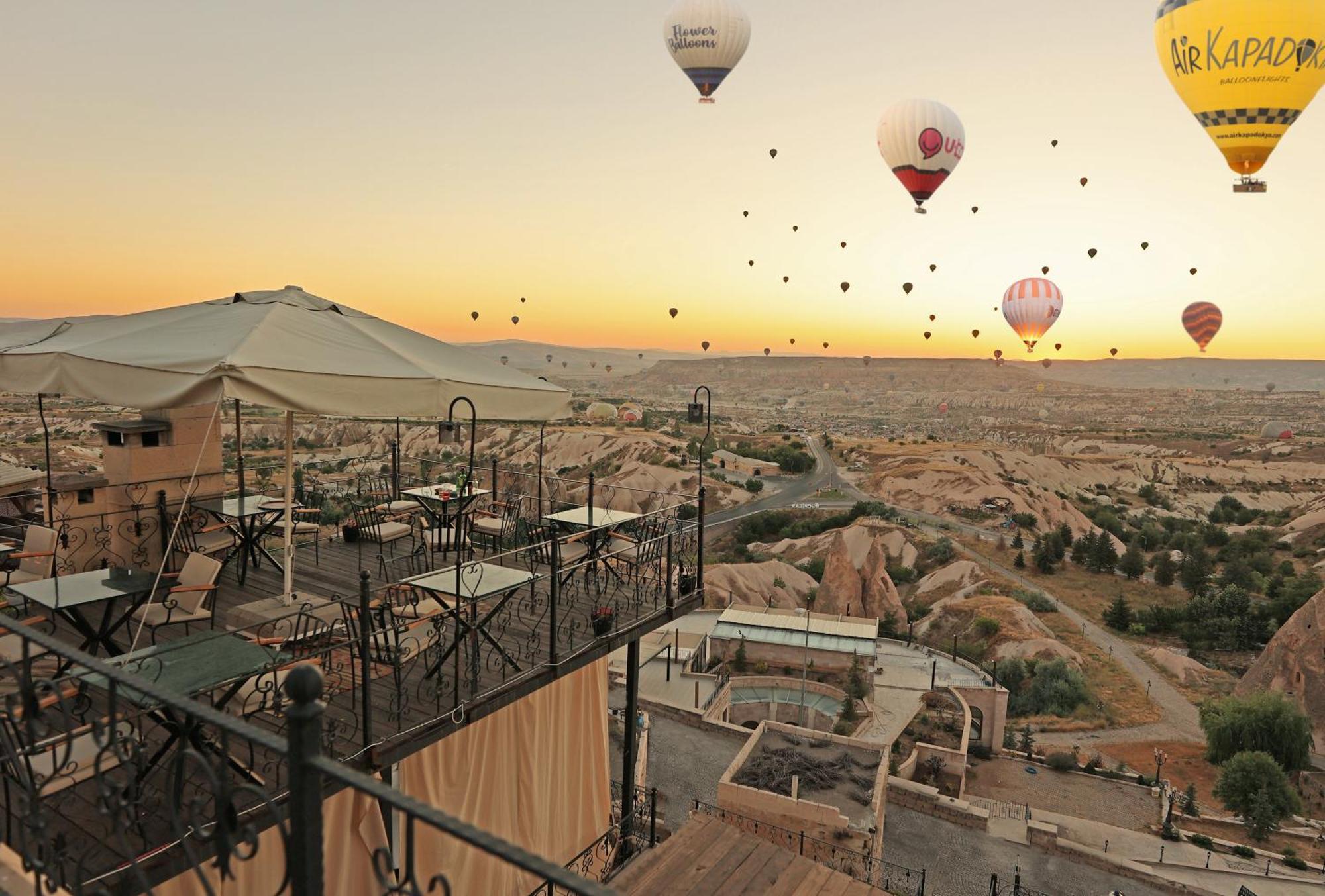 Simera In Cappadocia - Special Class - Best View Rooftop Üçhisar Kültér fotó